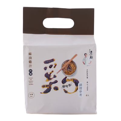 詹麵麻油雞汁拌麵115g X4