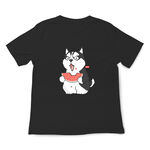 JZ TEE Husky - Eating Watermelon Graphic Tee, , large