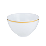 LEGLE - Auspicious-shaped Soup Bowl with Gold Ridge, , large