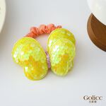 【Gulicc 】古莉可 髮圈 漸層亮片蝴蝶結髮圈, , large