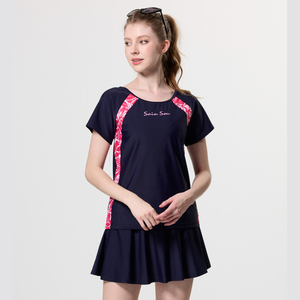MONINA MIT girls short sleeve Two-Piece Swimsuit -M