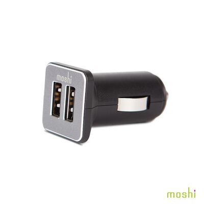Moshi Car Charger Duo 車用雙埠充電器 USB 2.4A LED指示燈