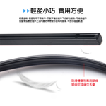 [HANLIN]-CAR6039鬆緊可調鋁合金雙軌道汽車防曬遮陽簾, , large
