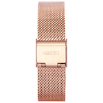 [MEDOTA] TWINKLE starry minimalist shell surface mesh band ladies watch-Rose Gold / TE-12502, , large