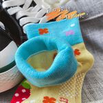 [凱美棉業] 10雙組 隨機出色 MIT台灣製 純棉止滑童襪(幼童版1-3歲)-草莓寶貝款, , large