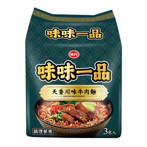 味味一品天香川味牛肉袋麵176g