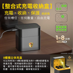 【8馬赫】3號/AA 4號/AAA 1.5V鋰電池 3700mWh 1300mWh 各8入+(3號/4號各4槽)AI隨身收納盒充電器, , large