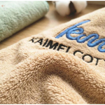 [Kaimei Cotton Industry] 10 randomly selected top-quality ultra-thick microfiber water-absorbent soft square towels. Patented open fiber yarn microfiber square towels, , large