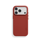 【MOFT】iPhone17 Pro 皮革磁力保護殼MOVAS™ - 磚瓦紅, , large