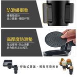 【安伯特】車用不倒翁2旋轉杯架-附餐盤(車用餐盤 車用餐桌 車用杯架 汽車杯架), , large
