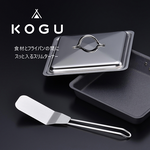 [Shimomura Kihan] Japan-Made 304 Stainless Steel Slim Fry Turner (KOGU Series), , large
