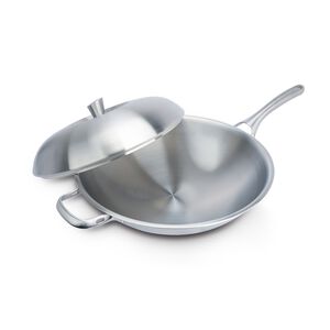 Miyaco 米雅可 典雅316不銹鋼七層複合金炒鍋IH 33cm-Leidea樂德兒