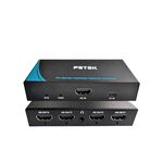 昌運監視器 HSP-2224P 一進四出 HDMI2.0 廣播分配器 EDID設計 LED信號指示燈, , large