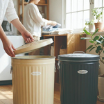 【this-this】日本渡邊金屬｜OBAKETSU 手工製附輪垃圾桶 33L, , large