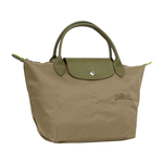 LONGCHAMP S號短把LE PLIAGE GREEN摺疊水餃包/朝鮮薊色, , large