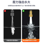 Elastic telescopic water hose (3.3 meters forward, 10 meters after filling with water), , large