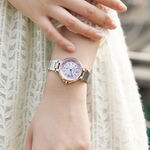 CITIZEN 星辰 XC 心蕊 光動能電波萬年曆女錶-29mm EC1011-62W, , large