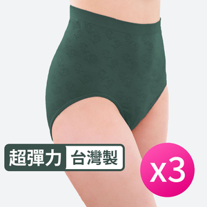 [SHIANEY]Taiwan-Made Extra Plus-Size High-Waist Seamless Panties