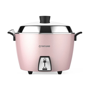 TATUNG 10-Serving Stainless Steel Rice Cooker - Sakura Pink (Simple) TAC-10L-MCP