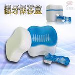 GS MALL 一入 假牙清潔收納盒 附假牙專用刷 隨機色 假牙盒 假牙清潔盒 假牙收納盒 假牙保存盒 假牙照護, , large