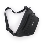 BALENCIAGA Explorer Logo尼龍腰包/胸口包/黑色, , large