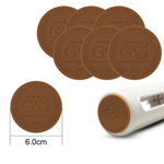 Anti-collision and anti-slip coaster, , large