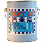[力守貿易]日本SOFT 99 美容軟蠟(3kg)+贈打蠟泡綿(10入)1包, , large