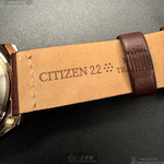 [星晴錶業]CITIZEN手錶,42mm,CI00020古銅色錶面古銅色錶殼咖啡色真皮皮革錶帶款, , large