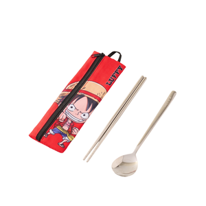 ONE PIECE航海王-簡易餐具組-魯夫兩入組