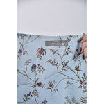 (L) eyescream碎花翻領藍色長袖上衣二手衣, , large