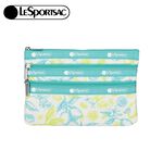 |快速出貨|Lesportsac 3-zip Cosmetic 三層拉鍊化妝包 送禮推薦-青檸新綠, , large