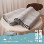 [Yang Qi] 3D three-dimensional bubble velvet pressure relief sleep aid memory pillow-bread type, , large