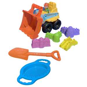 SOAK Bulldozer Beach Toy-7pk