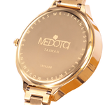 [MEDOTA] ELEGANT GLITTER Shell Surface Pearl And Rose Ladies Watch-Gold / EG-11402, , large