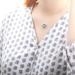 【Angel & Me】向日葵 Sunflower s925 純銀 項鍊 生日 畢業 週年 情人節 禮物, , large