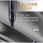 SANLUX Taiwan SANYO Full Voltage Folding Hair Dryer HD-100NW, , large