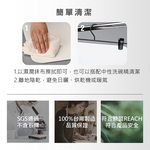 【Monster】Thick Soft Jacquard Fabric Diatomaceous Earth Absorbent Mat (60x40cm) – Misty White Breeze, , large