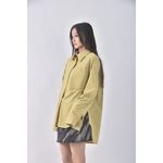 (F) studio doe西裝綠色長袖上衣二手衣, , large