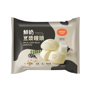 奇美鮮奶豆漿饅頭(奶素)