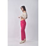 (2XL) zara寬鬆粉色長褲二手衣, , large