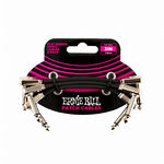 ERNIE BALL 3' Cable 3Pcs 短導線一組三條 7.62公分【敦煌樂器】, , large