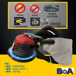 OIL FREE 6" PALM SANDER SELF VACUUM Quick-Change Mounting System, , large