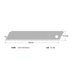 【SDI 手牌】高硬度美工刀片-大 18mm 10片 / 盒 1450, , large