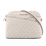 Michael Kors 金字滿版塗層帆布口袋貝殼包/粉色, , large