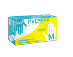 醫療級無粉型PVC透明手套 M號 100入, 6盒, , large