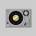 TurnTable PostCard x2 set - Pantone Ultimate Gray、Illuminating, , large