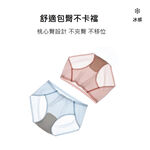【A&R】升級版莫代爾冰絲萊卡涼感超薄裸感內褲 - 神秘黑L, , large