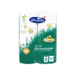 [日日好物]德國Rossmann-Alouette三層加厚印花壓紋吸水吸油乾濕兩用多用途廚房紙巾102片x2捲/袋(拋棄式抹布), , large