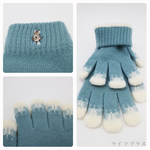 比得兔雪花兒童刺繡手套-17.5cm-GL5634 / 節色兒童刺繡手套-18cm-GL5635-4雙入, , large