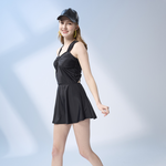 莫妮娜MIT 女孩 性感肩帶 露背連身裙泳裝 -M, , large